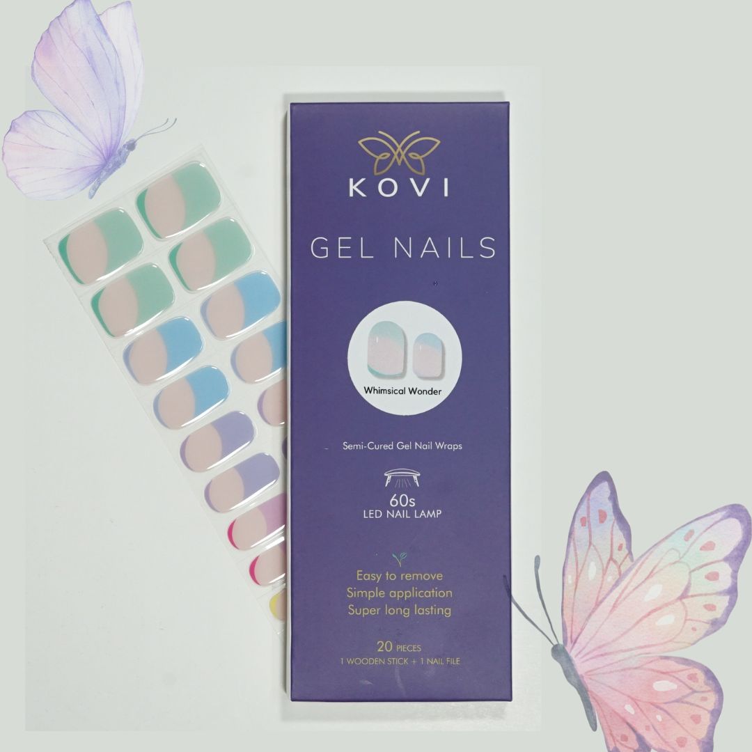 Gel Nails Whimsical Wonder