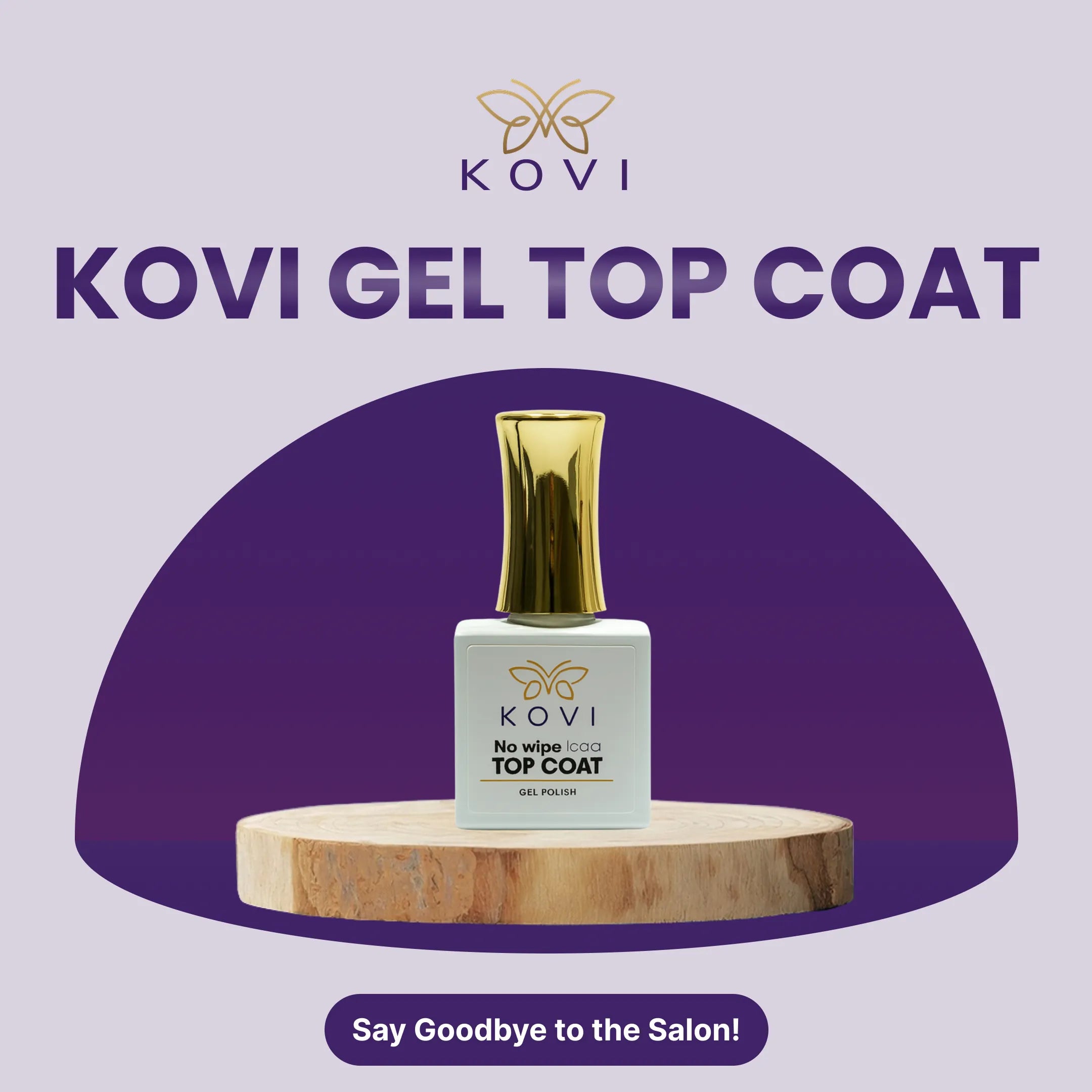 KOVI Gel Top Coat - Ultra Shine