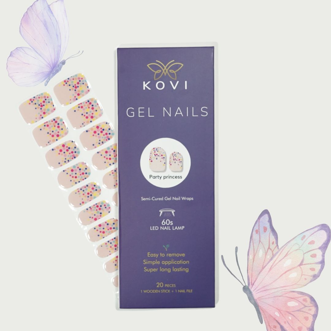 Gel Nails Party Princess