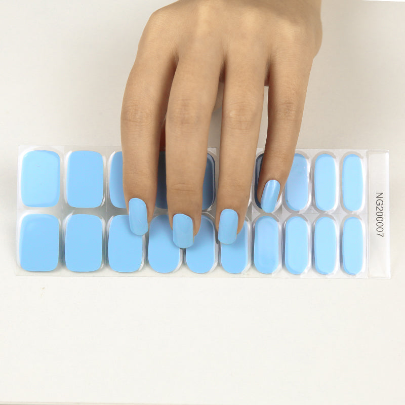 Gel Nails Azure Breeze