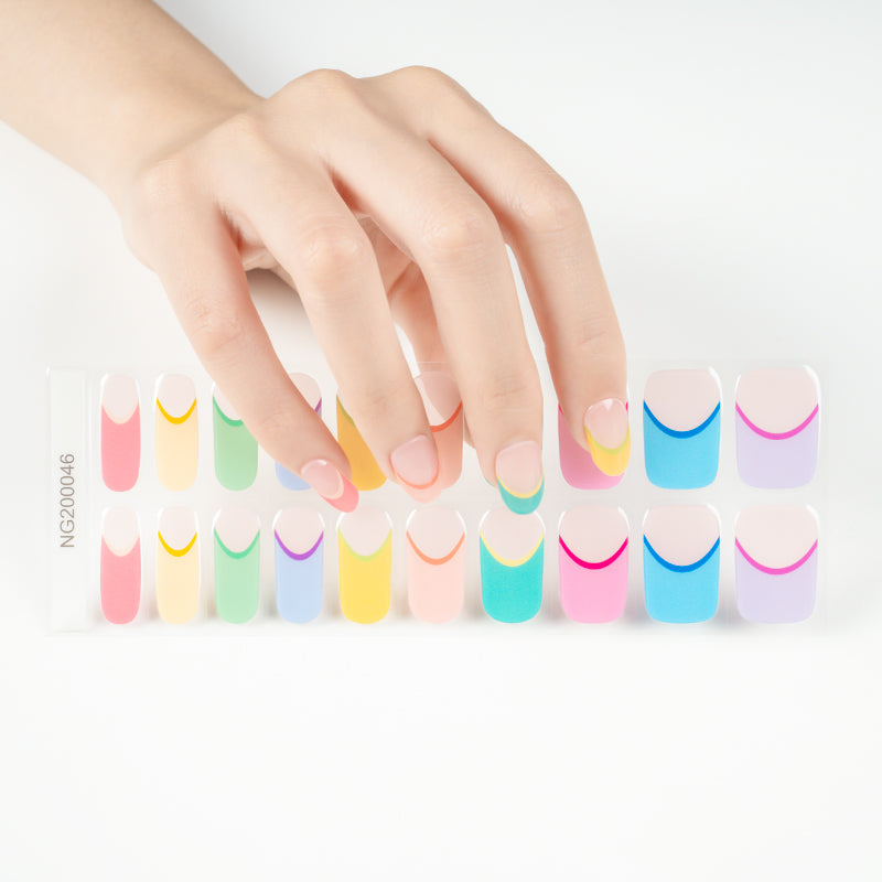 Gel Nails Candyfloss Carnival