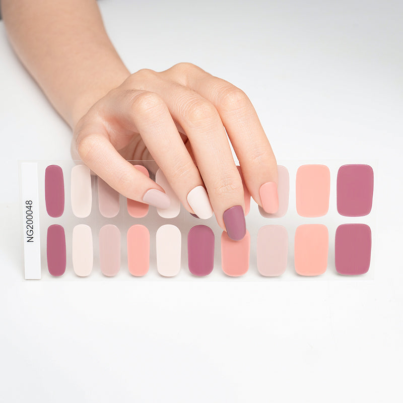 Gel Nails Dusty Delight
