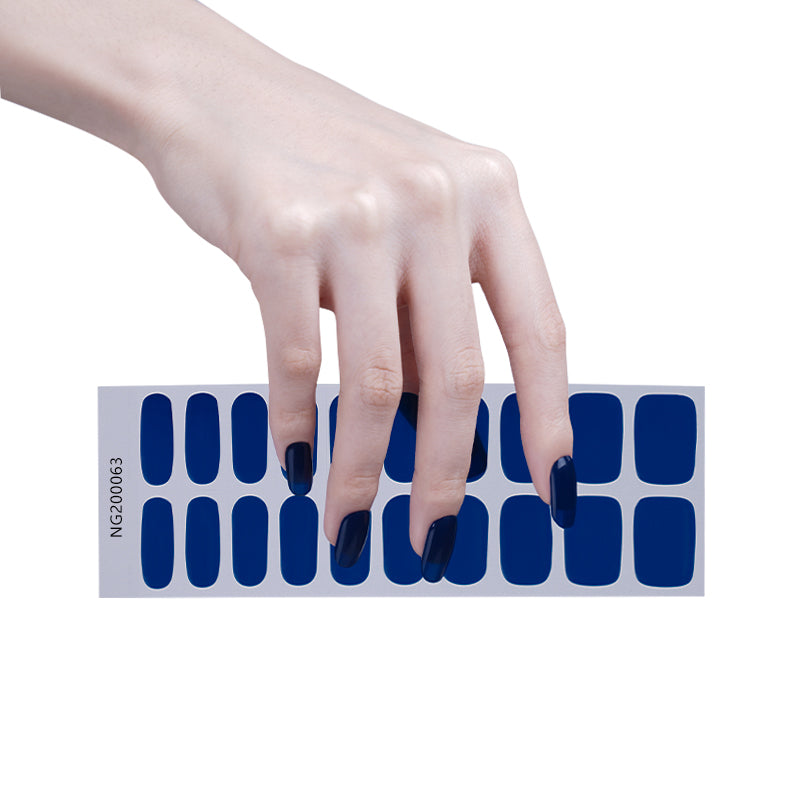 Gel Nails Sapphire Dream