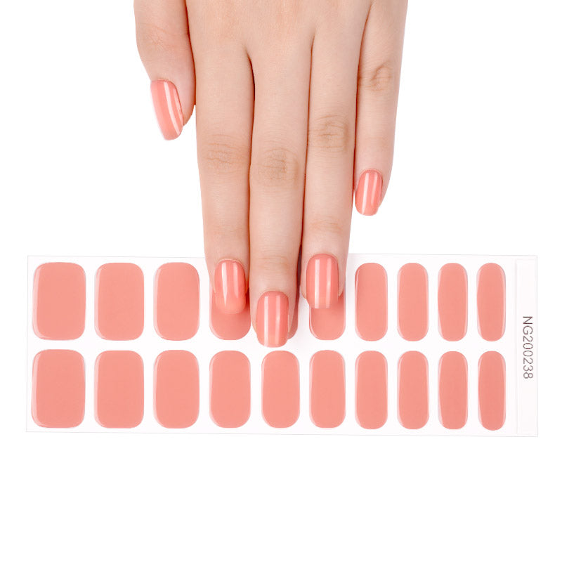Gel Nails Peachy Keen