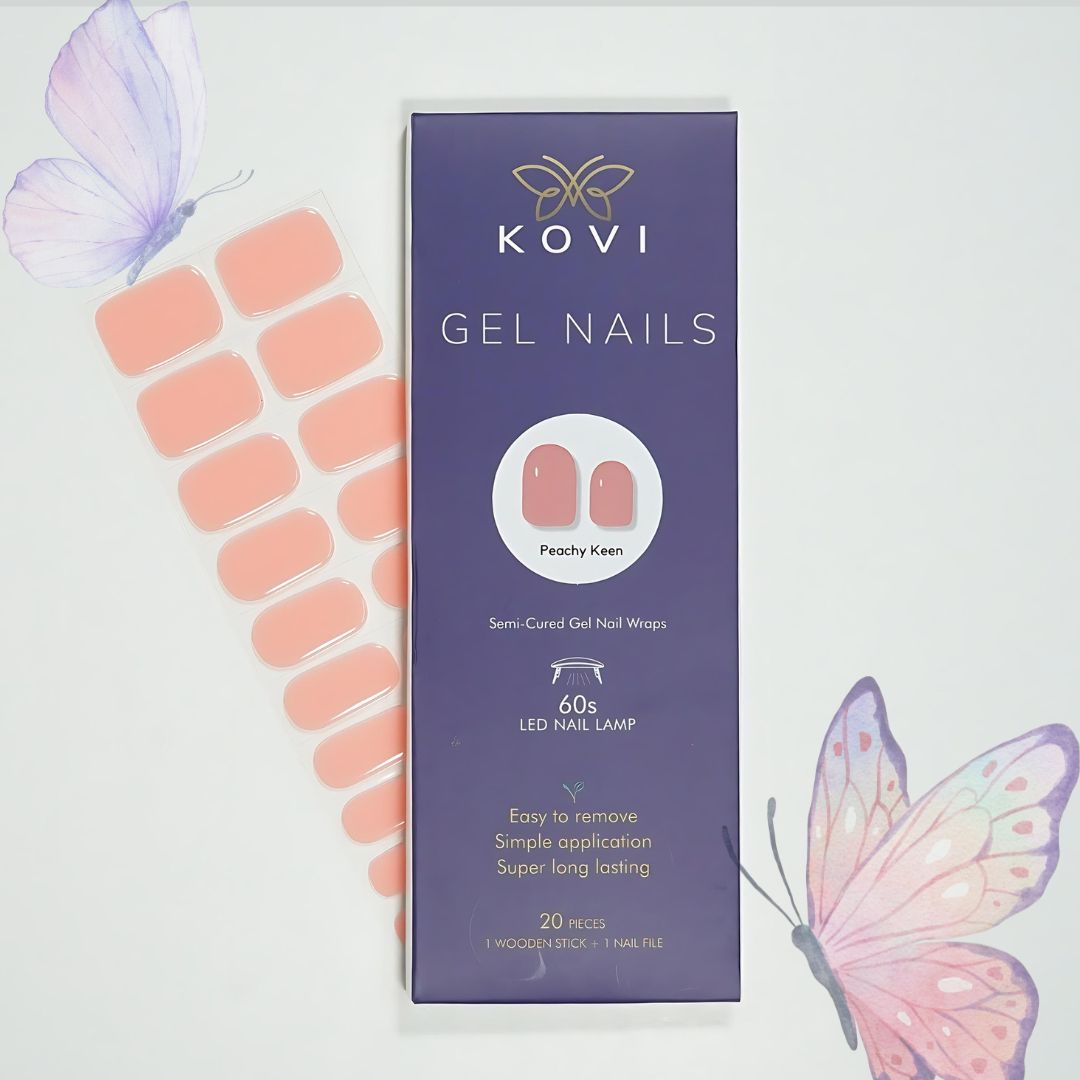 Gel Nails Peachy Keen