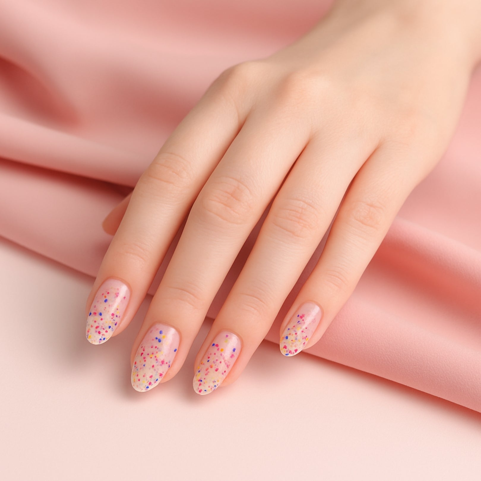 Gel Nails Party Princess